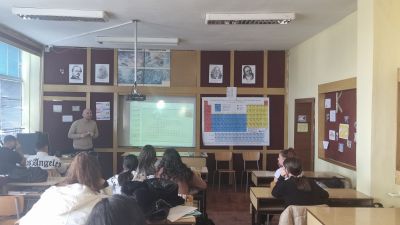 Открит урок с господин Тодор Брънков - СУ Петко Росен - Бургас