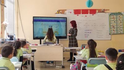 Открит урок I A клас с госпожа Анна Георгиева - СУ Петко Росен - Бургас