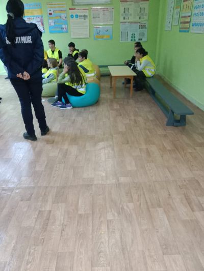 Вътрешна площадка по БДП в СУ "Петко Росен" - СУ Петко Росен - Бургас